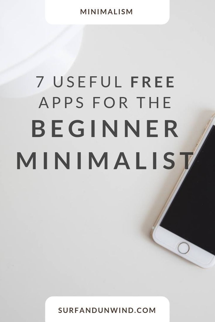 7 useful free apps for the beginner minimalist