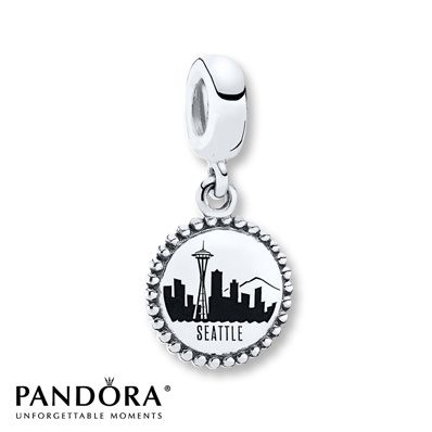 Pandora Dangle Charm Seattle Sterling Silver | Pandora charms ... Pandora Dangle Charm Seattle Sterling Silver | Pandora charms ...