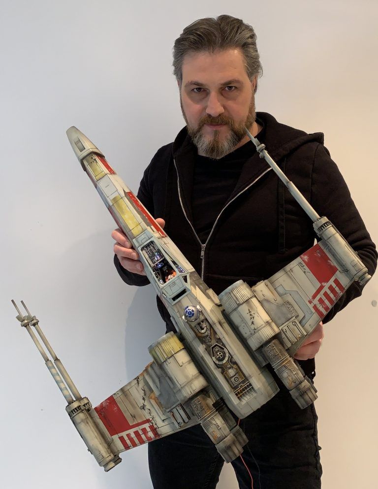 1/18 HASBRO X-Wing – Toy Conversion by Fabrice Maggio - Modelers Miniatures & Magic
