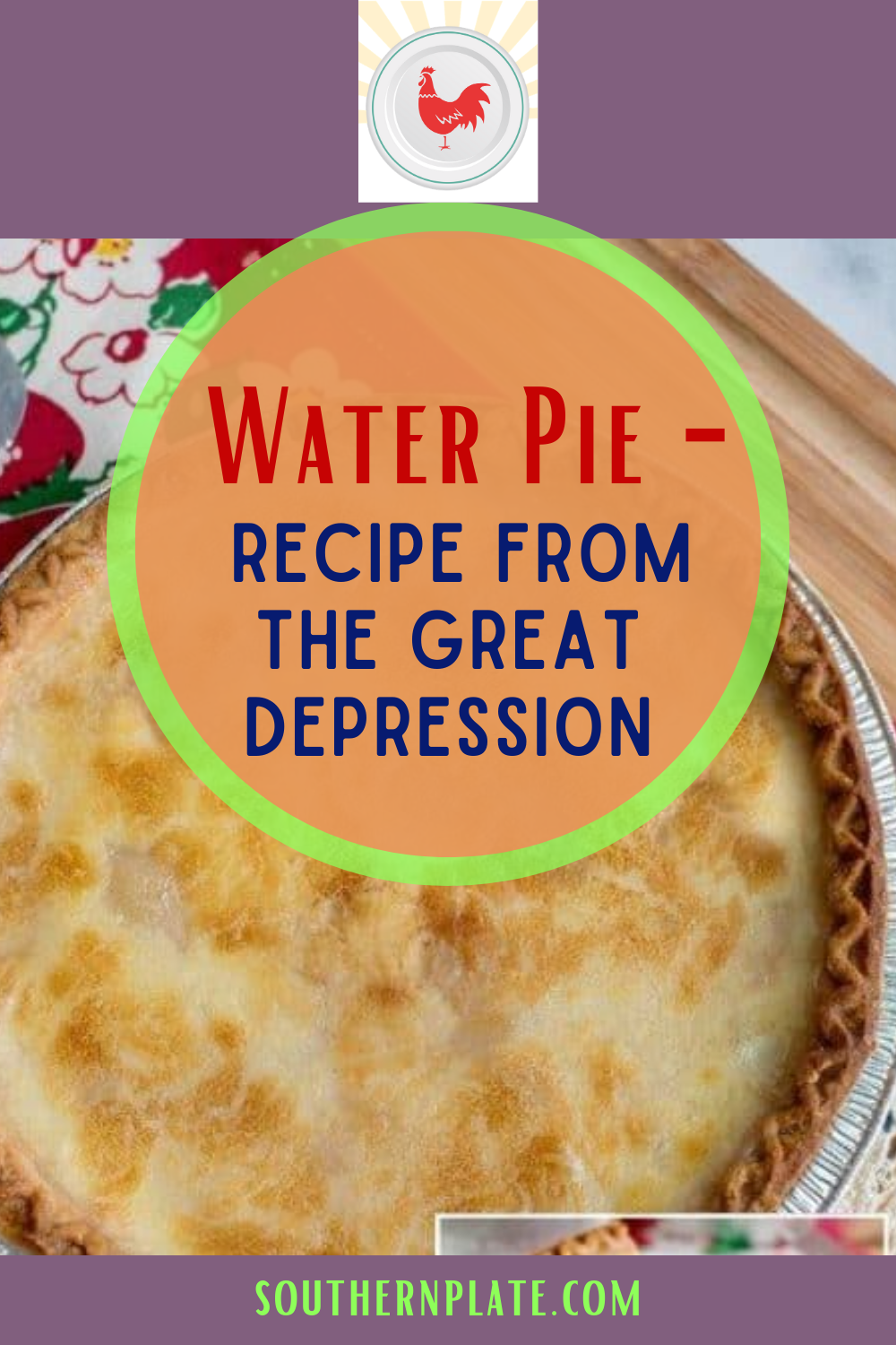Water pie recipe – Artofit