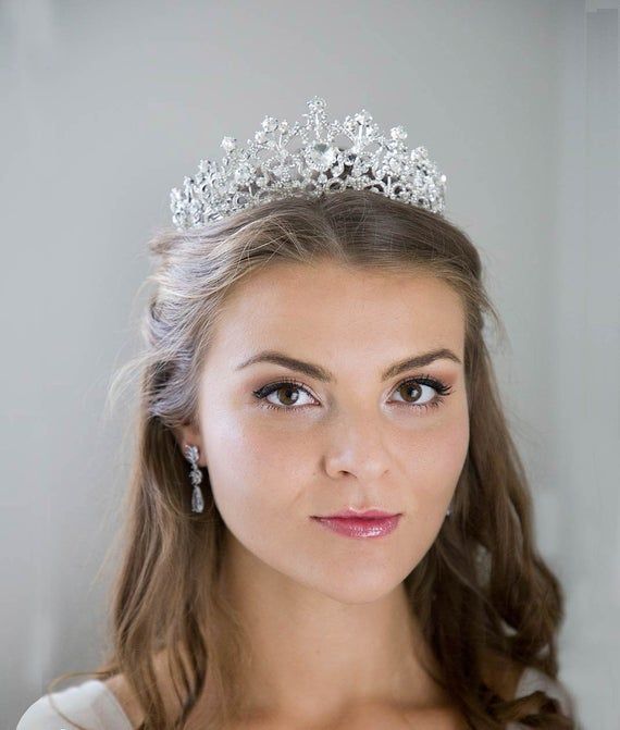Wedding Tiara, Swarovski Crystal Tiara, Swarovski Bridal Tiara, Wedding Crown, Bridal Crown, Bridal