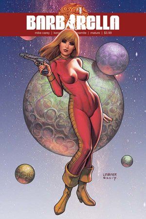 MIKE CAREY IS JOINED BY ARTIST KENAN YARAR TO BRING DYNAMITE ENTERTAINMENT'S BARBARELLA TO COMICS FOR THE FIRST TIME IN 35-YEARS Sci Fi Comics, Bd Comics, Comics Girls, Dark Fantasy, Fantasy Art, Mike Carey, Meninas Comic Art, Dibujos Pin Up, Bizarre Books