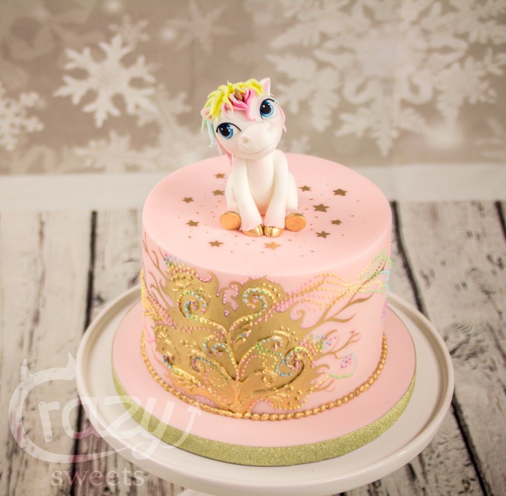 Einhorn Geburtstag Kuchen Kerzen