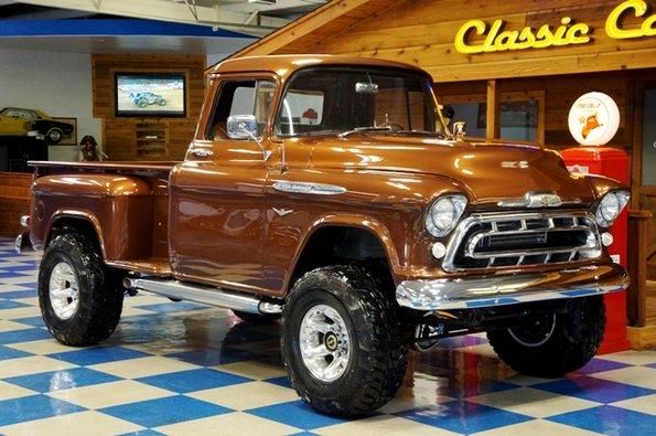 1957 Chevy 3200 4x4 Now Thats A Beauty Cool Trucks4x4 TrucksLifted 1957 Chevy 3200 4x4 Now Thats A Beauty Cool Trucks4x4 TrucksLifted