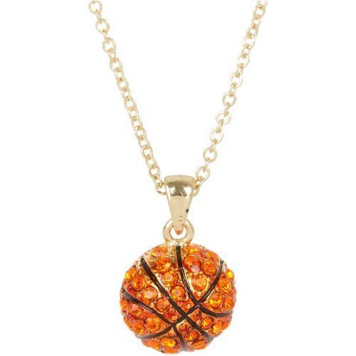Jewels Obsession Basketball Player Charm Pendant 14K Yellow Gold Basketball Player Pendant 23 mm
