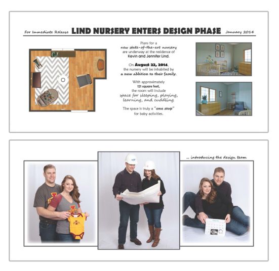 baby room design press release theme pregnancy announcement