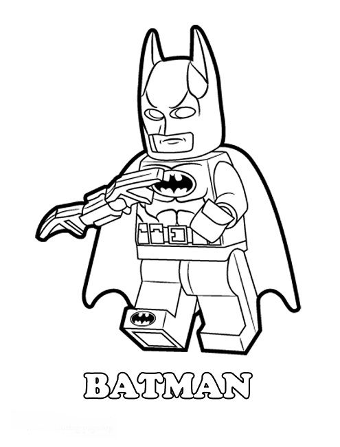 Batman Coloring Pages Online Wonderful Lego Intended