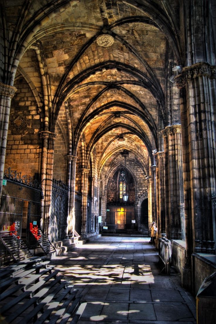 The Cathedral Of The Holy Cross And Saint Eulalia Also Known As Barcelona Cathedral Is The Gothic Cathedral And S Cool Places To Visit Cathedral Spain Travel