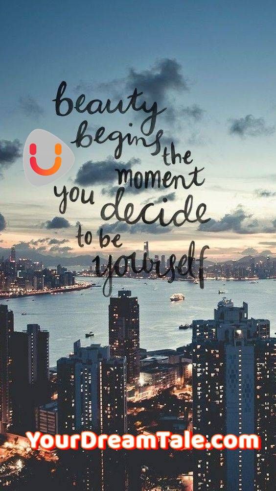 Decide to be yourself Decide to be yourself