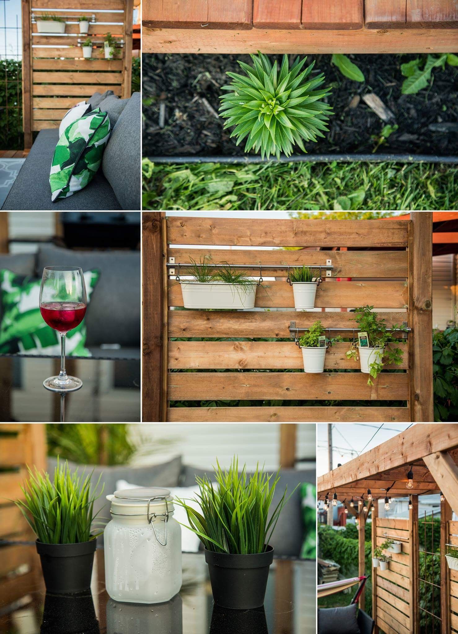 My new patio with intime wall and green wall #patio #deck ... My new patio with intime wall and green wall #patio #deck ... on Green Wall Patio id=48700