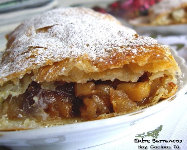 Hoy Cocinas Tú Strudel De Manzanas Apple Strudel Receta Strudel De Manzana Strudel Receta Strudel