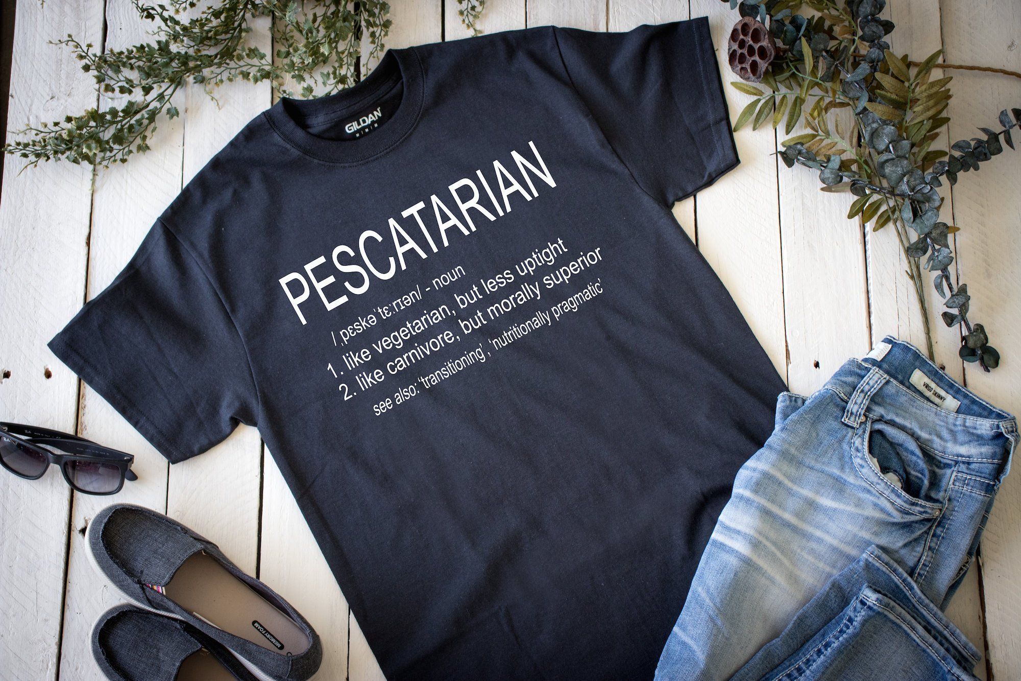 pescatarian shirt