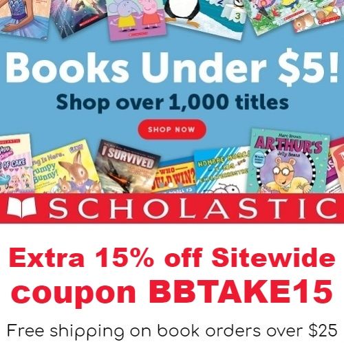 Scholastic Coupon : Extra 10% off Sitewide code BBTAKE10 | Scholastic book fair, Scholastic ...