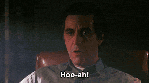 Trending GIF al pacino pacino the scent of a woman hoo ah | Al pacino