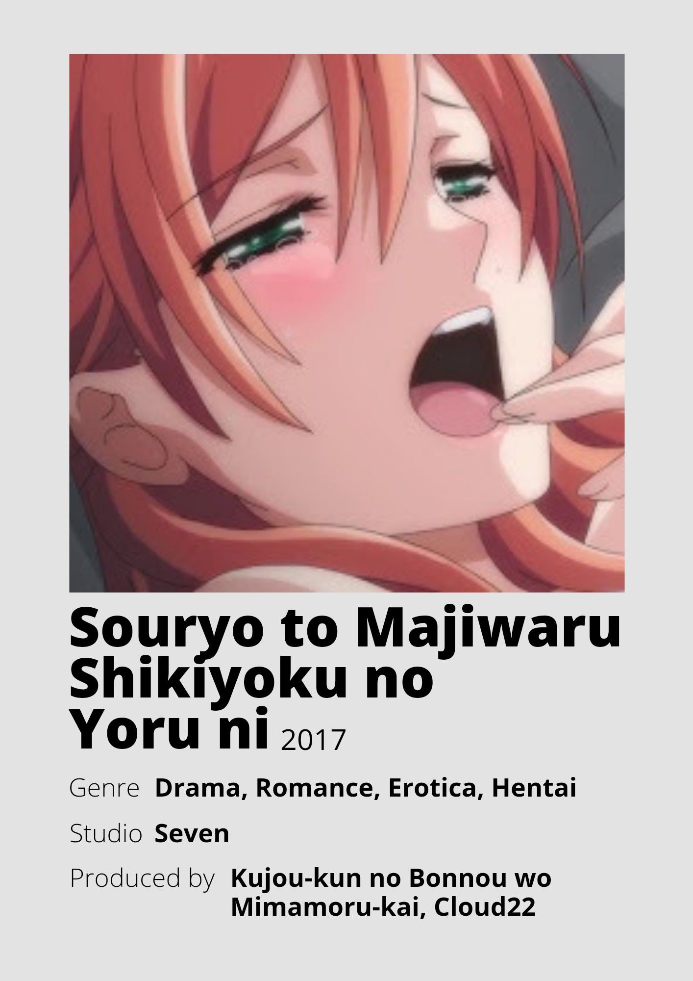 Souryo to Majiwaru Shikiyoku no Yoru ni | Gambar anime, Pengeditan fotografi, Gambar