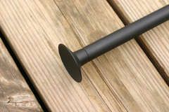 DIY curtain rods. Need these for our bedroom! No Sew Curtains, Drop Cloth Curtains, Floral Curtains, How To Make Curtains, Rod Pocket Curtains, Hanging Curtains, Porch Curtains, Roman Curtains, Patterned Curtains