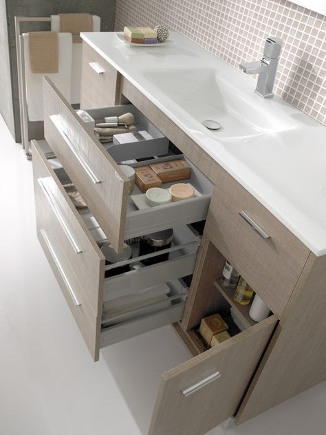 Laura Sanchis Muebles de baño Baños, muebles lavabo con cajones - muebles para baos pequeos Laura Sanchis Muebles de baño Baños, muebles lavabo con cajones - muebles para baos pequeos