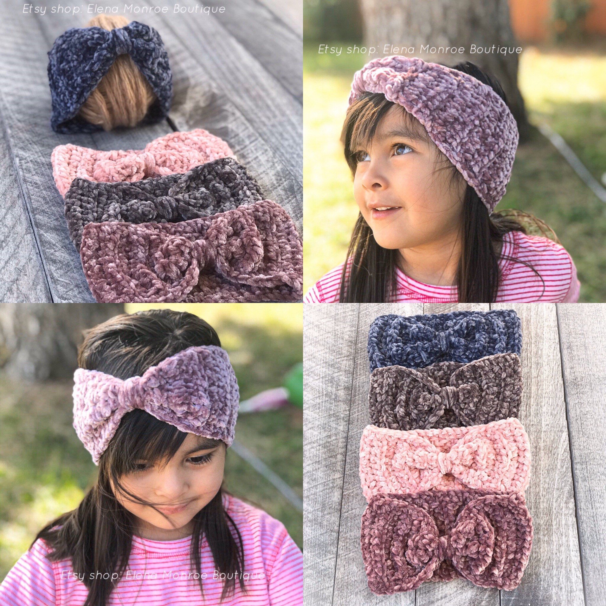 pretty in pink womens earwarmer. Pink knitted adult earwarmer adult headband