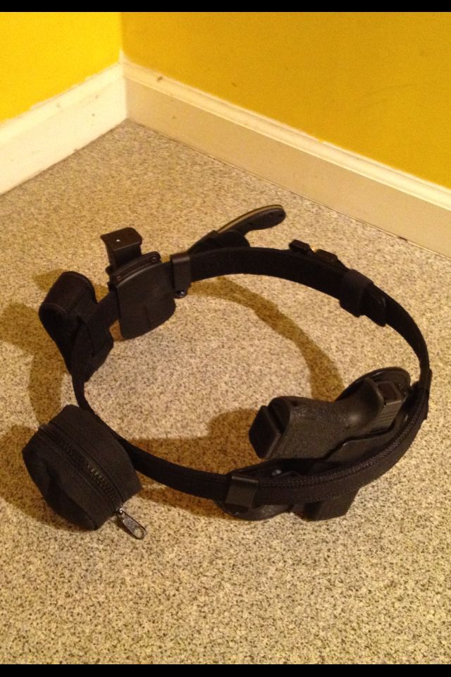 Gun Holster With Extra Magazine Pouch For Cobra CA32