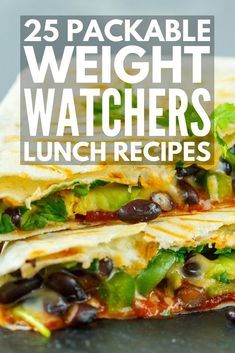 25 Packable Weight Watchers Lunch Recipes with Points!