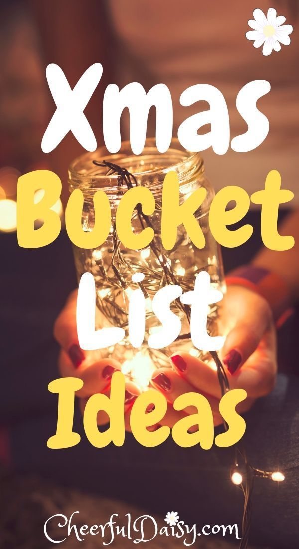 Xmas bucket list ideas for teens and tweens. Christmas fun for teens. Fun things...
