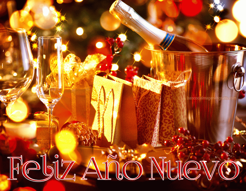 Brindis De Fin De Año New Year Gif Animated Christmas Table Decorations