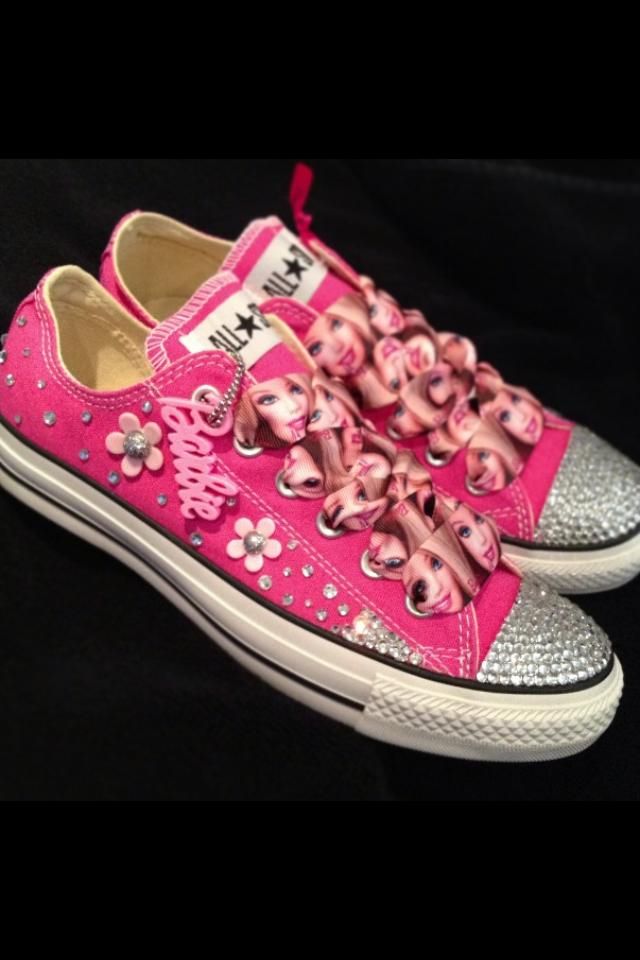Barbie converse handmade crystal converse bling crystal shoes ... Barbie converse handmade crystal converse bling crystal shoes ...