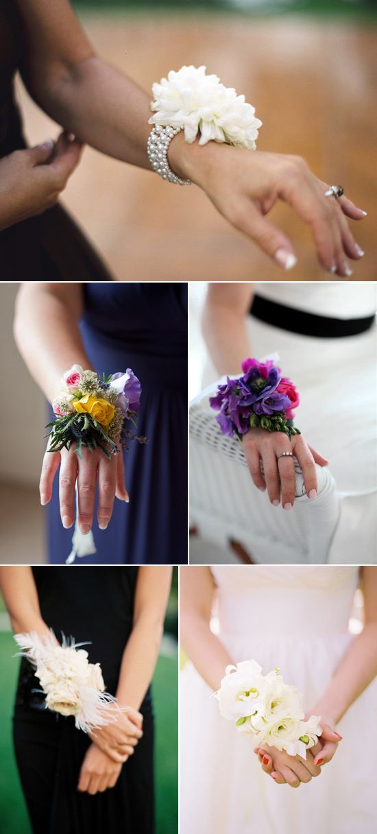 #traditional #bridesmaid #bouquets #corsages #brooches # ...