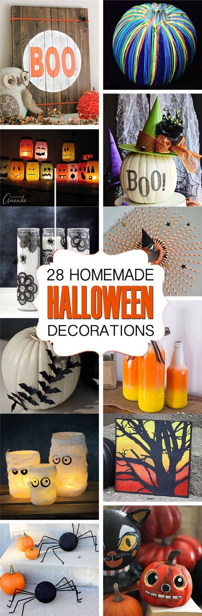 28 Homemade Halloween Decorations - if you are looking for crafty - Homemade Halloween Decorations 28 Homemade Halloween Decorations - if you are looking for crafty - Homemade Halloween Decorations