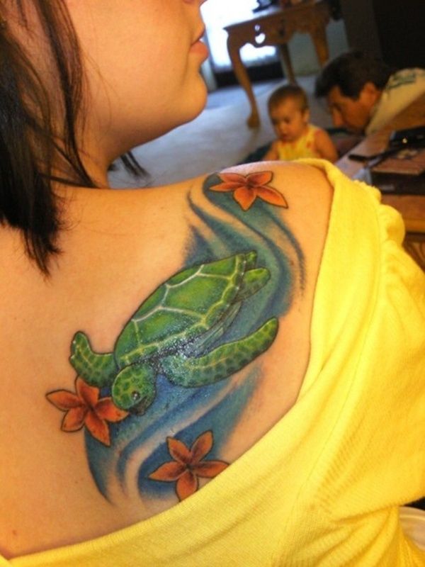 Turtle Tattoos with Meanings Turtle Tattoo Designs, Unique Tattoo Designs, ...