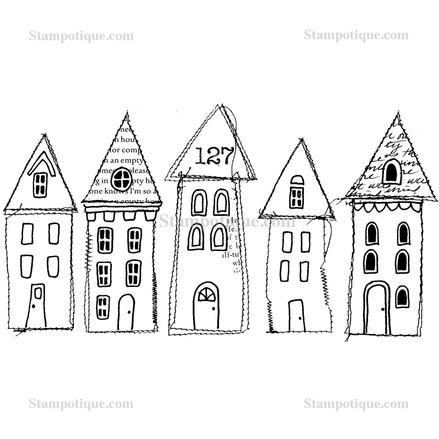 Stitched Houses