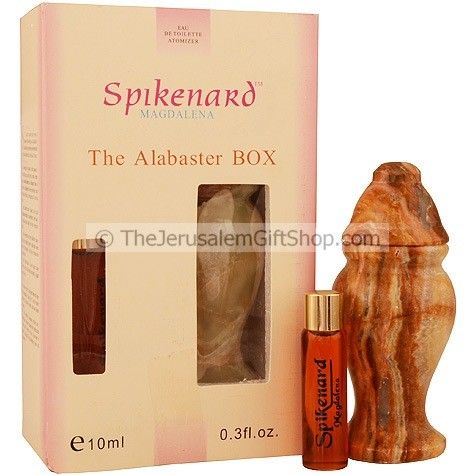 Spikenard Magdalena Perfume With Alabaster Jar 10ml Alabaster