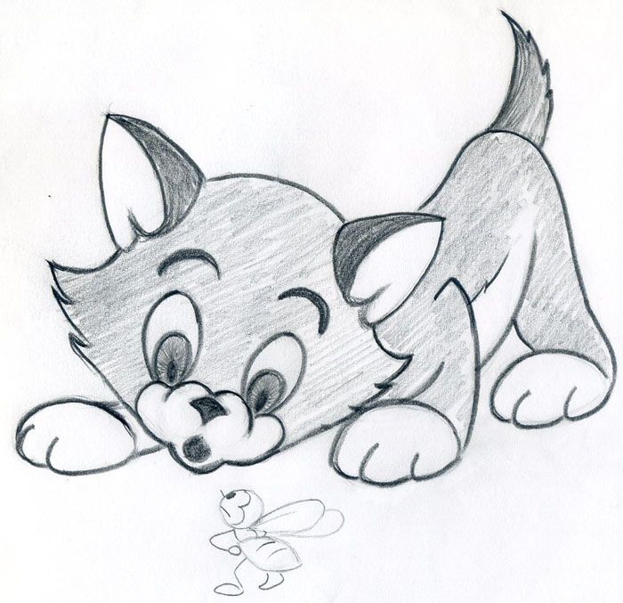 learn how to draw cartoon kitten quick simple easy and very cute learn how to draw cartoon kitten quick simple easy and very cute