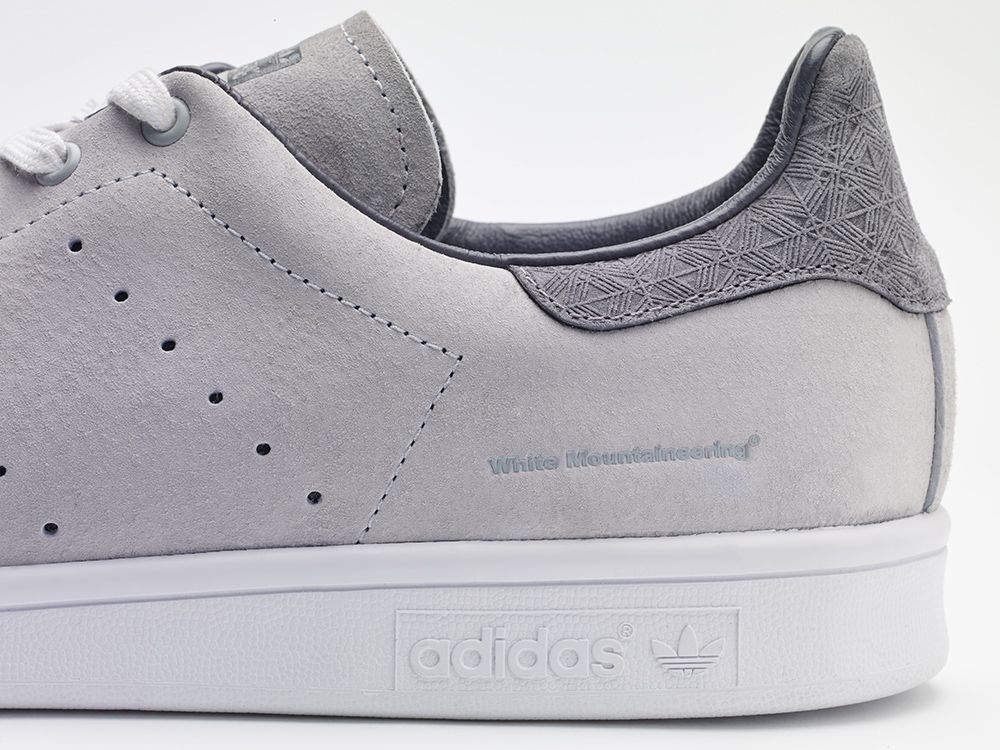 adidas Stan Smith Mens Shoes White Gray adidas Stan Smith Mens Shoes White Gray