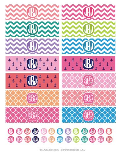 FREE monogrammed iPhone Charger Wraps. Print yours today at FREE monogrammed iPhone Charger Wraps. Print yours today at