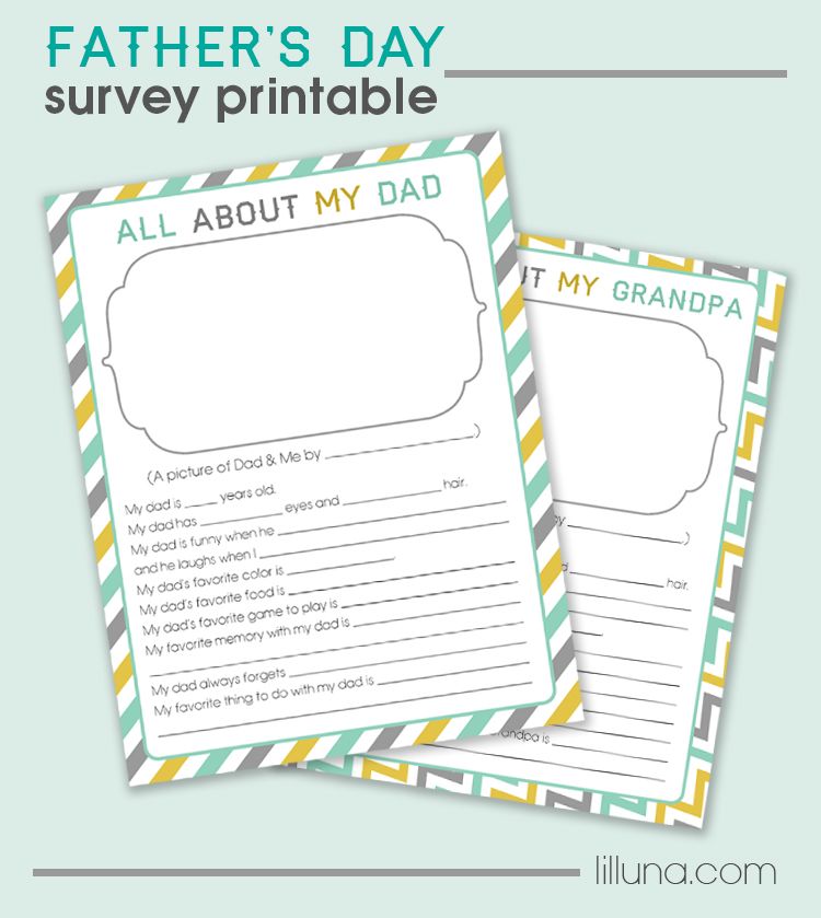 Epic image intended for father's day printable questionnaire Current image pertaining to father's day printable questionnaire