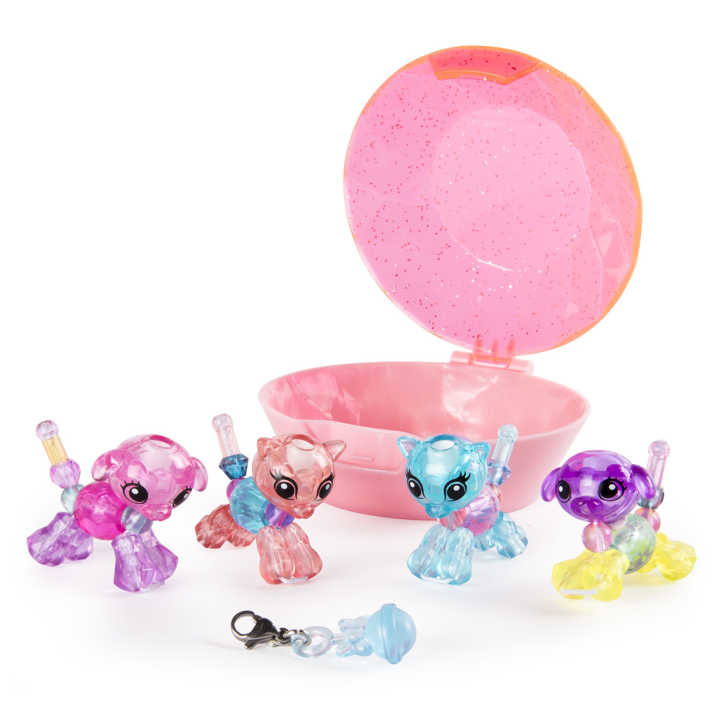 Twisty Petz Babies 4-Pack Kitties and Puppies Collectible Bracelet Set for Kid