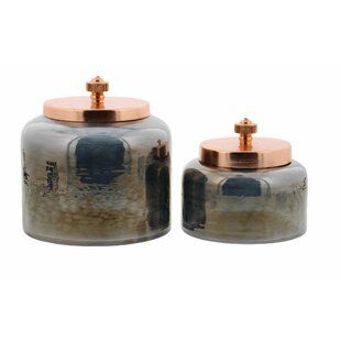 Harpersville 3 Piece Storage Jar Set Harpersville 3 Piece Storage Jar Set