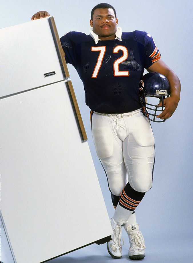 chicago bears fridge jersey