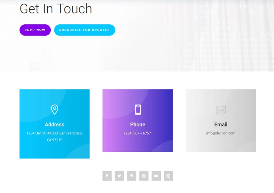 Get Started Now Button