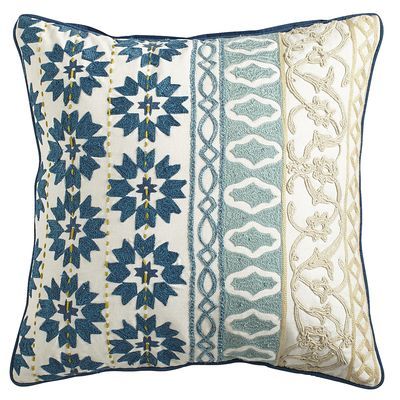 Harlem Blues Moroccan Crewel Pillow From Pier One Our New Home Mesmerizing Pier One Pillows Decorative Harlem Blues Moroccan Crewel Pillow From Pier One Our New Home Mesmerizing Pier One Pillows Decorative
