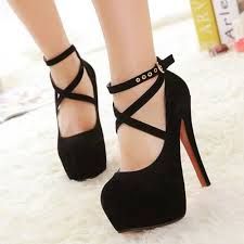 En Guzel Ayakkabilar Platform 2014 Ile Ilgili Gorsel Sonucu Heels Ankle Strap High Heels Suede High Heels