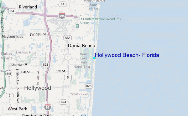 Hollywood Beach Map Of Area Pinterest Hollywood Beach Map Of Area