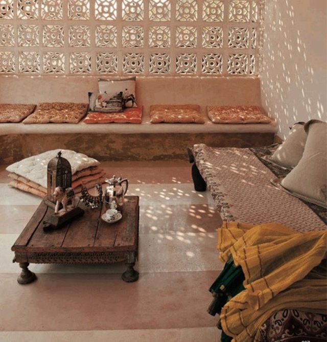 moroccan garden via bohemianhomes tumblr com1 jpg 640 669 piksel