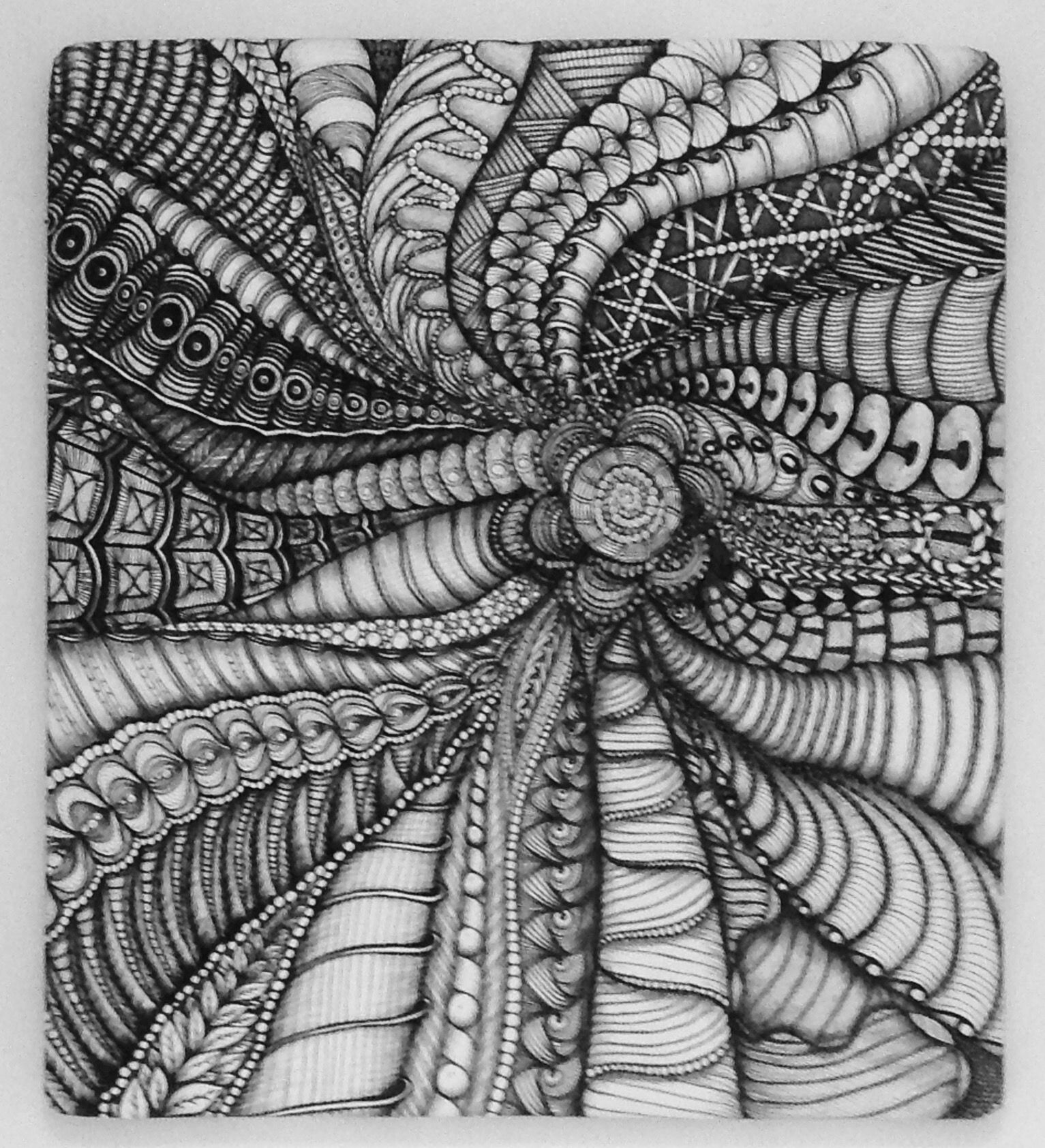 Zentangle with beads Zentangle Artwork, Abstract Artwork, Zentangles ...