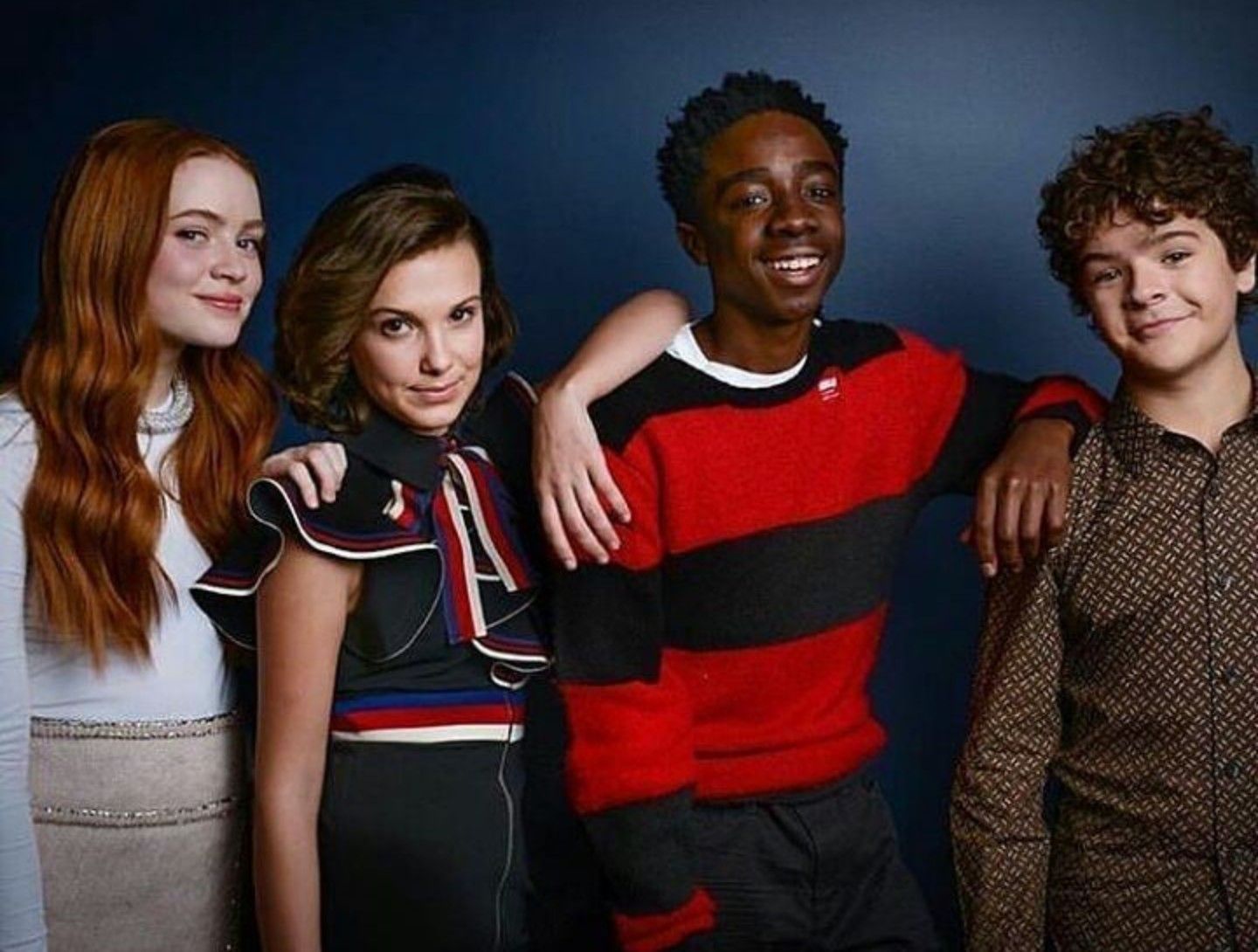 caleb mclaughlin singing sadie sink millie bobby brown caleb mclaughlin and caleb mclaughlin singing sadie sink millie bobby brown caleb mclaughlin and