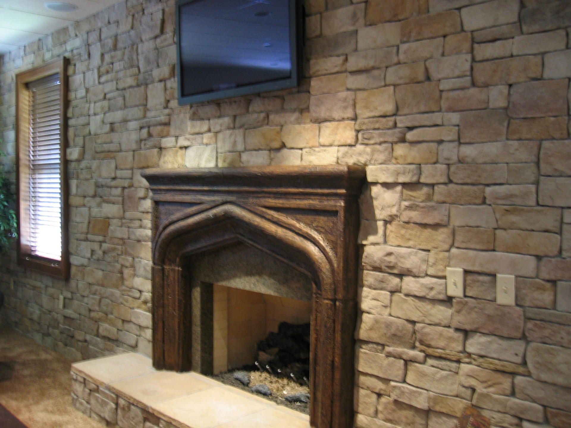 Canyon Ledge Ozark Mountain | Fireplaces | Pinterest | Stone fireplaces Photo galleries and Stone