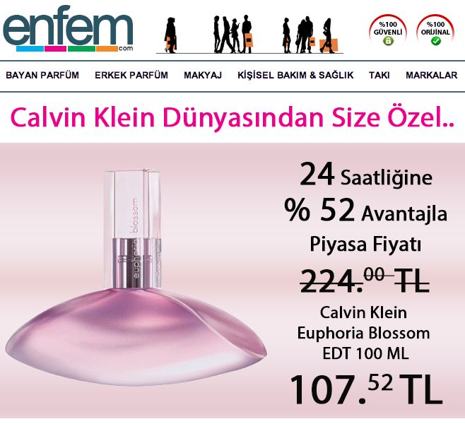 Ck Euphoria Blossom 10752 Tl 52 Indirimli Yeni Fiyatı Ve