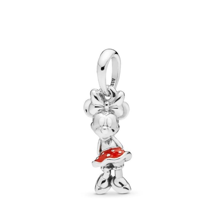 Collier Argent Avec Charms Pandora Pendentif Minnie Classique en Argent ...