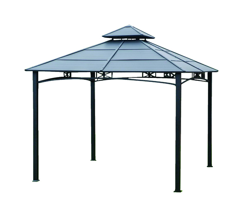 Living Accents Hardtop Gazebo 119.29 in. H x 10 ft. W x 10 ... Living Accents Hardtop Gazebo 119.29 in. H x 10 ft. W x 10 ... on Ace Outdoor Living id=39792